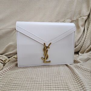 Elegant White Chain Shoulder Bag